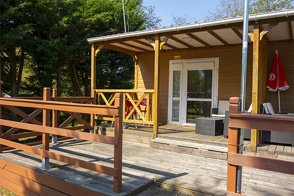 Location chalet 2 personnes Camping Oasis du Berry