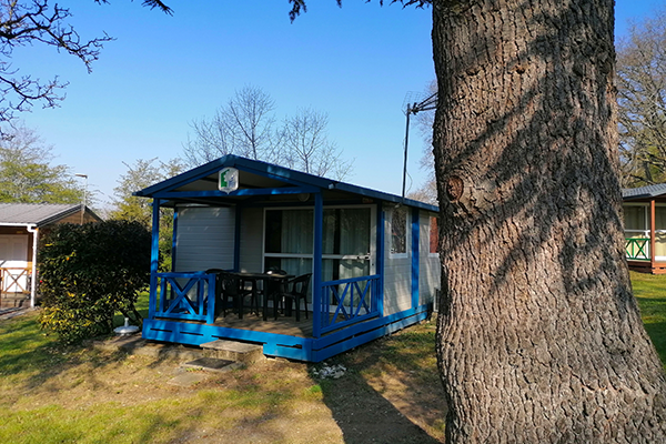 Location chalet 4 personnes Camping Oasis du Berry