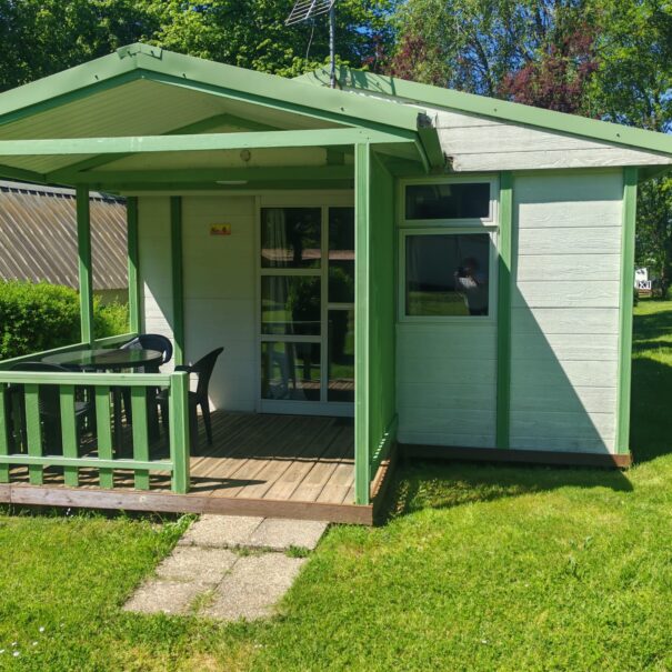 Location chalet 3 personnes Camping Oasis du Berry